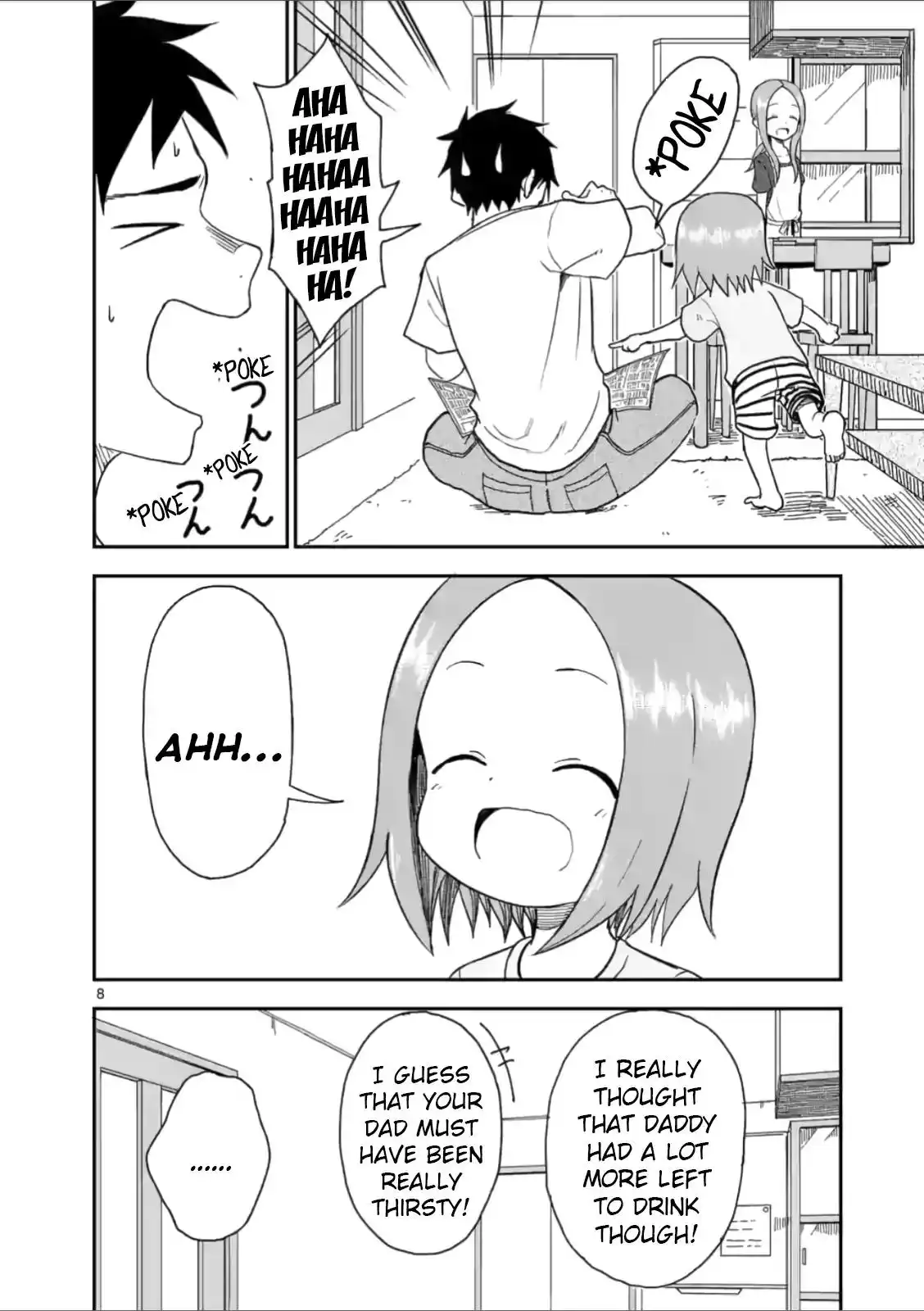 Karakai Jouzu no (Moto) Takagi-san Chapter 54 8